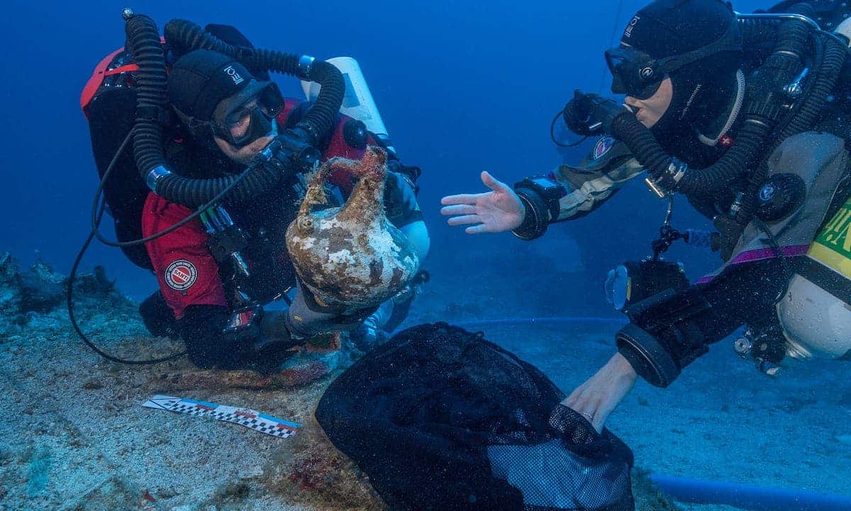 Тирренское море дайвинг