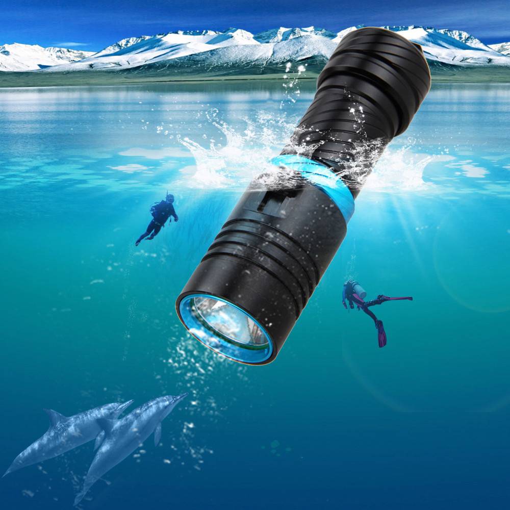 Выбор фонаря для подводной охоты в мутной воде