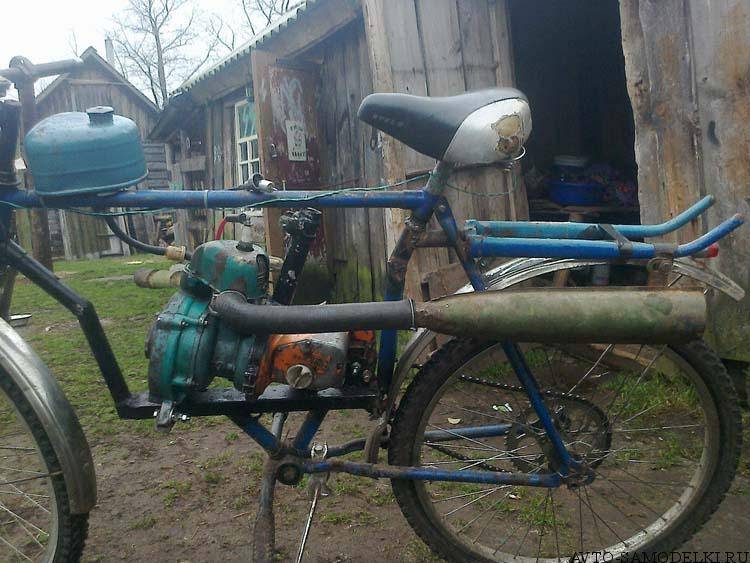 ✅ велосипед с мотором от бензопилы своими руками - velomania.su