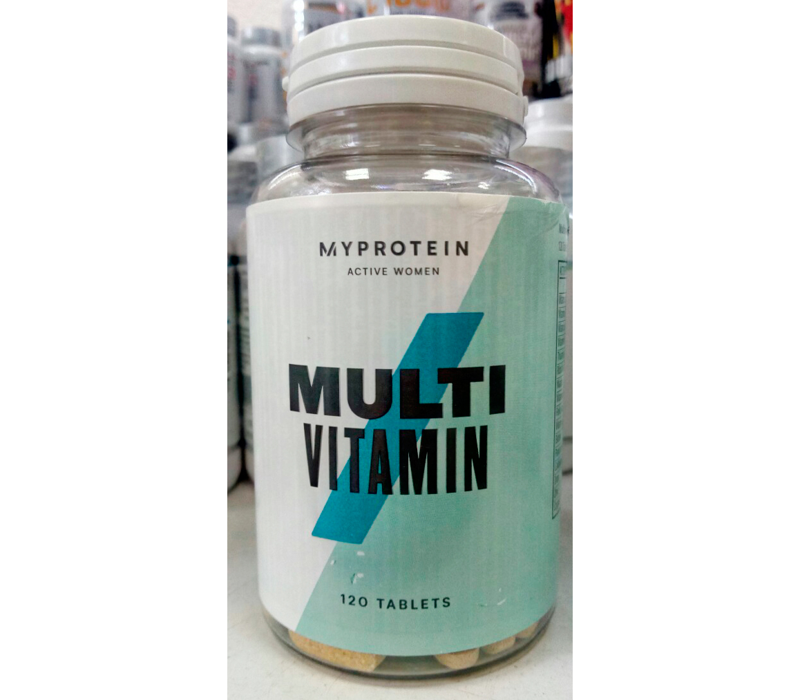 Myprotein active woman - качественные спортивные женские витамины